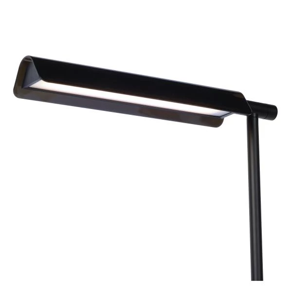 Lucide LEVI - Bureaulamp - LED Dimb. - 1x5,5W 3000K/6500K - 3 StepDim - Zwart - detail 2